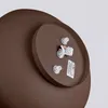 Plafon OMIQ brązowy